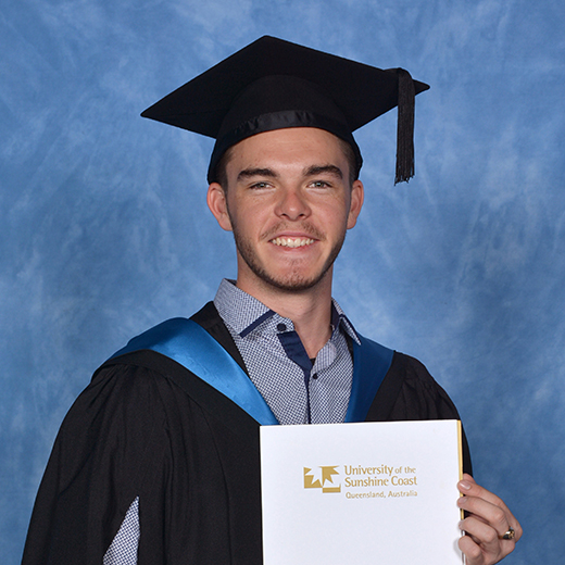 USC graduate Ben Waugh from Gympie
