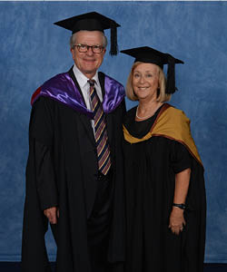 Professors Anne and Neil Rees