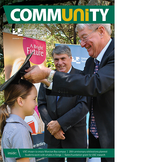 Community magazine cover - Edition 3, 2015