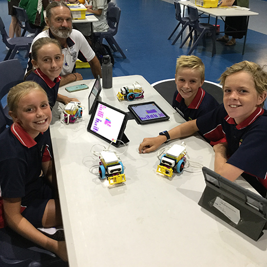 Children enjoy robotics immersion day at Talara Primary College