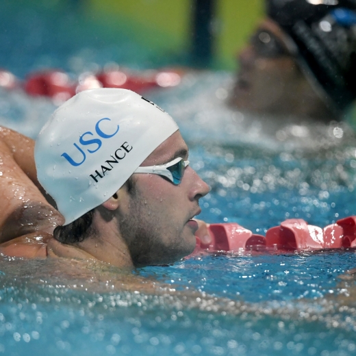 USC Spartans swimmer Ben Hance (photo credit Swimming Australia) 