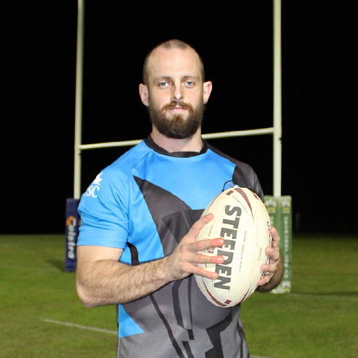 USC Spartans rugby league player/coach Matthew O'Donnell 