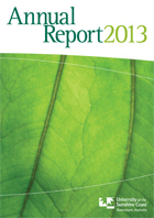 2013 USC Annual Report Cover