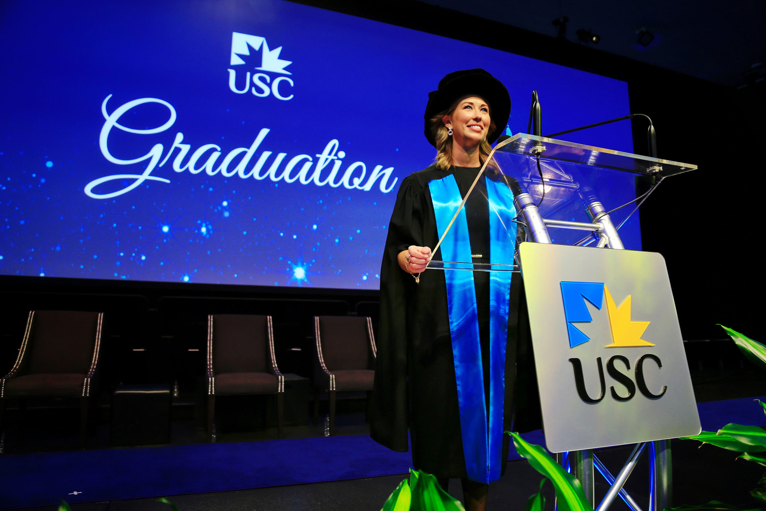 Katie Toney at USC Graduation
