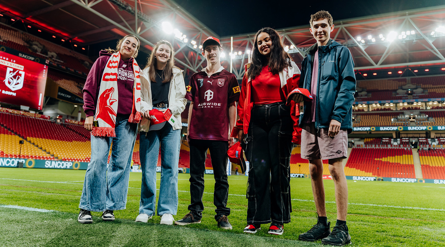 Winners at NRL game