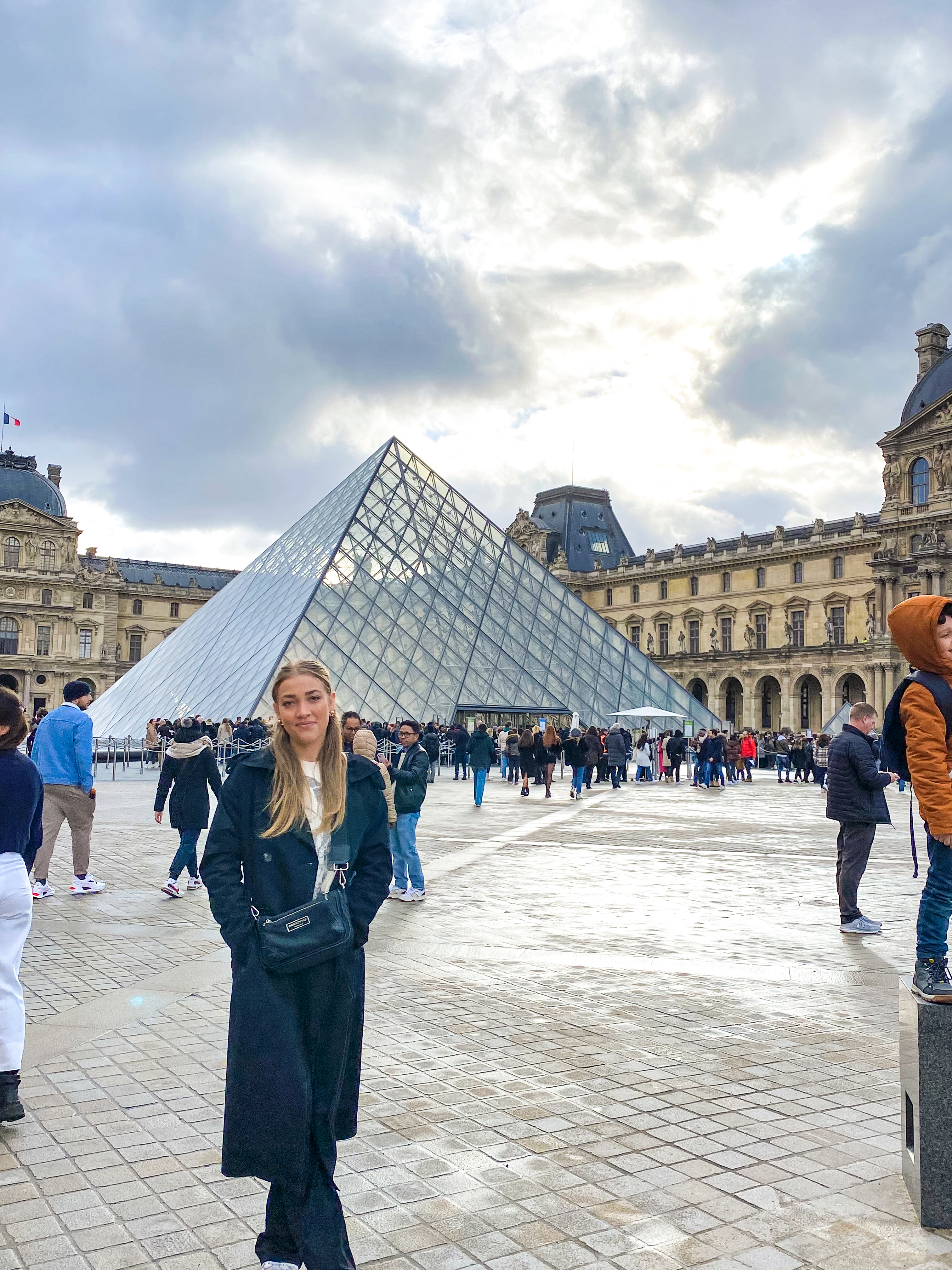 Student at The Louvre