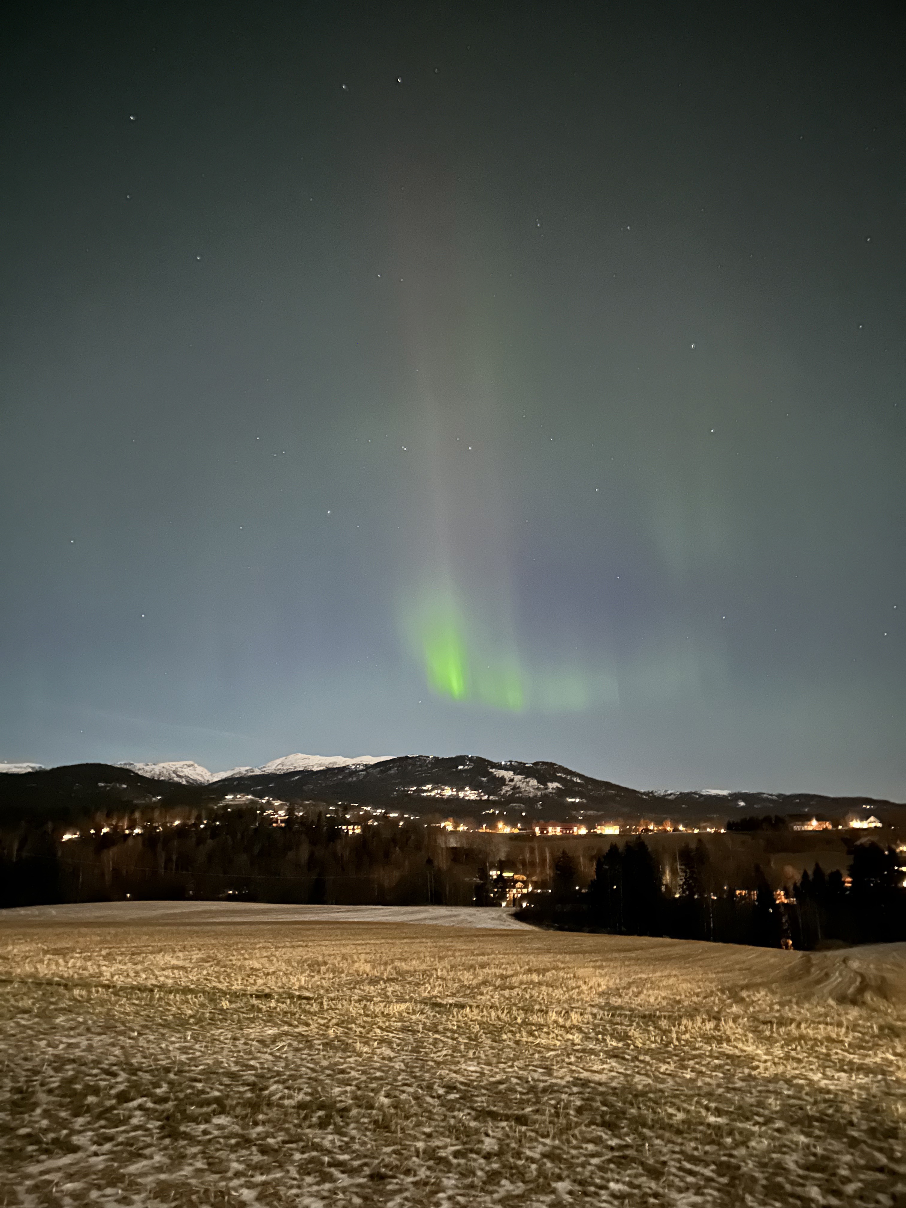 Photo of aurora borealis