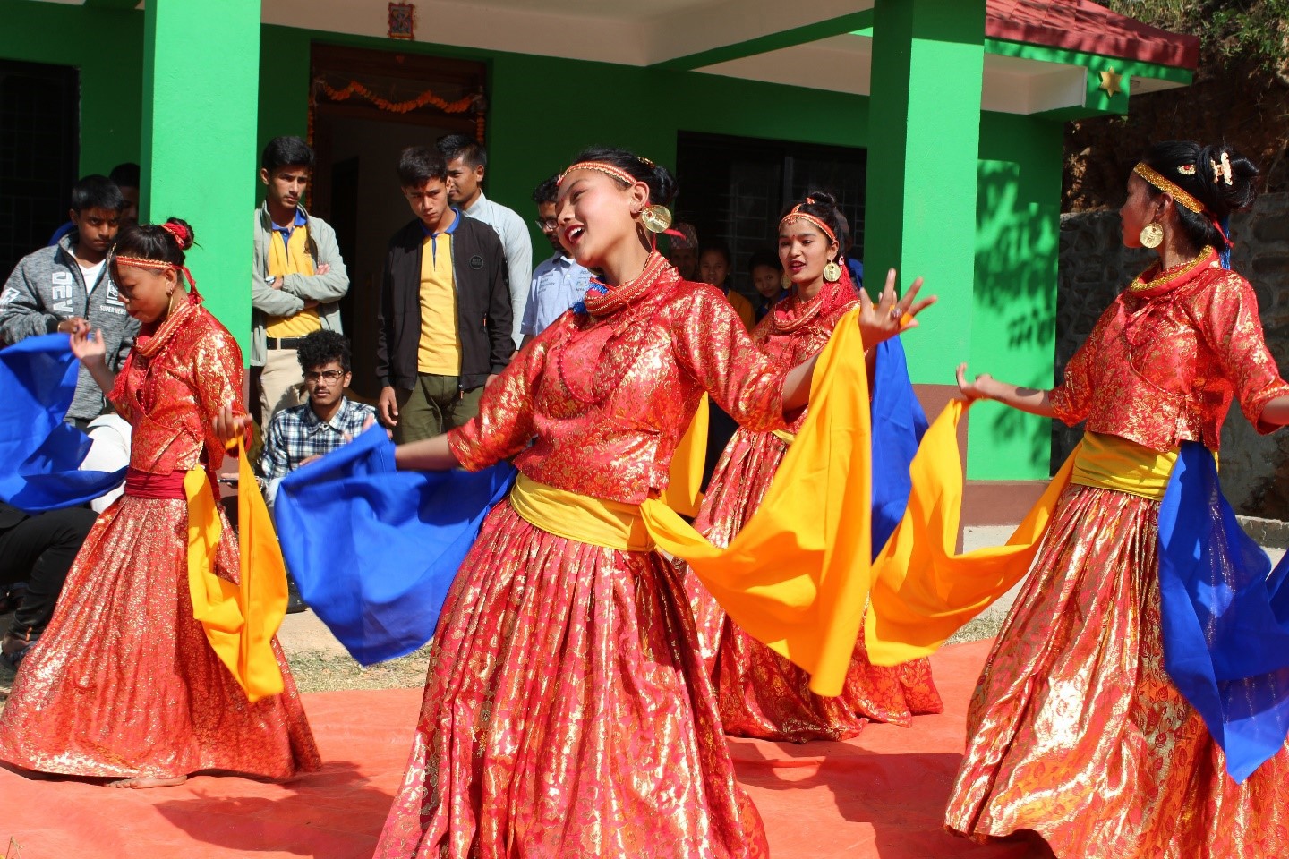 Nepalese youth dance